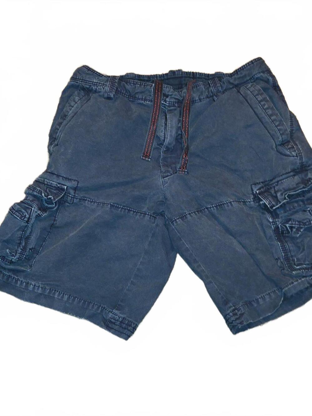 Vtg Polo Ralph Lauren Shorts Men's Sz 34 Navy Blue Cargo Military Classic 90s